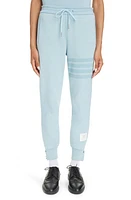 Thom Browne Tonal 4-Bar French Terry Joggers Light Blue at Nordstrom, Us