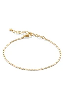 Monica Vinader Oval Link Chain Bracelet in 18Ct Gold Vermeil at Nordstrom