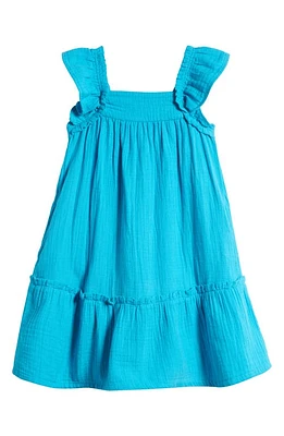 Tucker + Tate Kids' Flutter Sleeve Tiered Dress at Nordstrom,