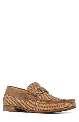 Donald Pliner Dacio Woven Bit Loafer Natural at Nordstrom,