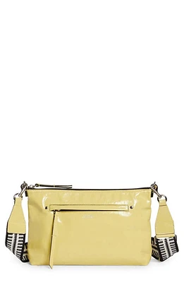 Isabel Marant Nessah Leather Crossbody Bag in Light Yellow at Nordstrom