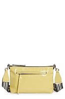 Isabel Marant Nessah Leather Crossbody Bag in Light Yellow at Nordstrom