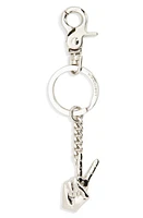 Y/Project Mini Peace Key Ring in Silver at Nordstrom