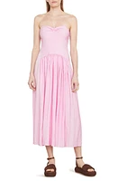 Vince Halter Neck Dress Petal Nectar at Nordstrom,