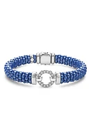 LAGOS Blue Caviar Diamond & Ceramic Rope Bracelet in Marine at Nordstrom