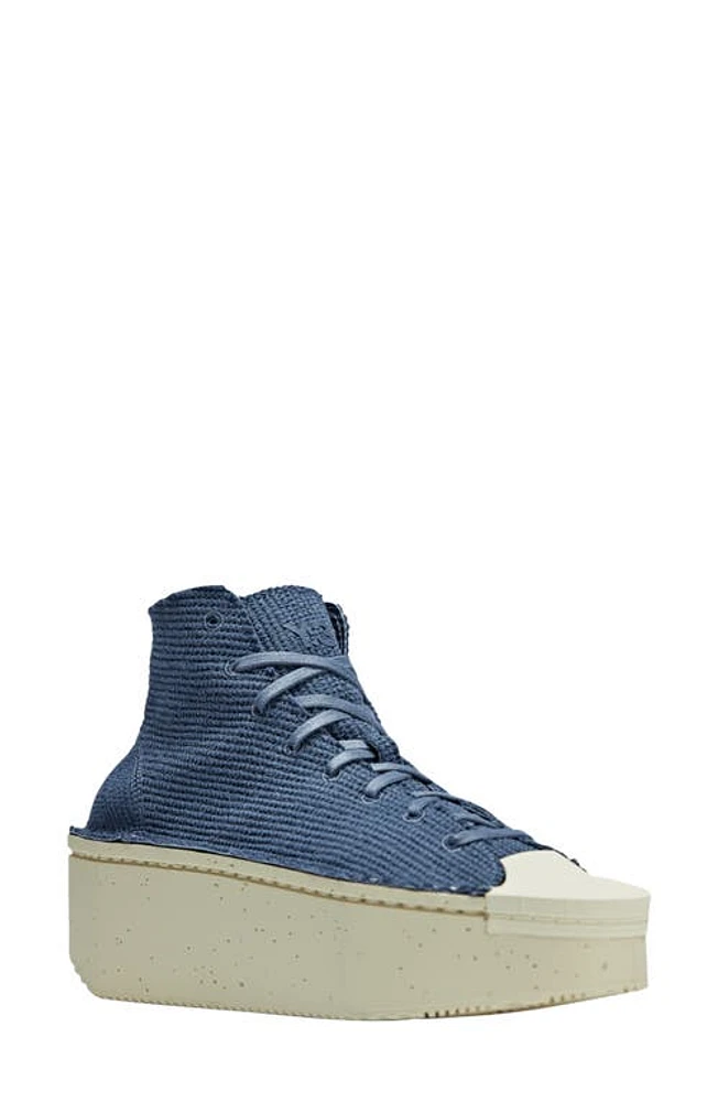 Y-3 Kyasu High Top Sneaker Ink/Cream at Nordstrom,