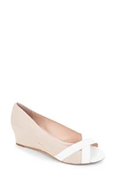 patricia green Como Wedge Sandal White at Nordstrom,