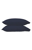 Matouk Nocturne 600 Thread Count Set of 2 Pillowcases in Navy at Nordstrom, Size Standard