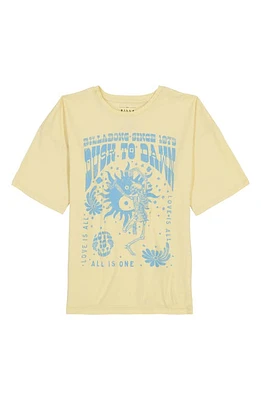 Billabong Kids' Dusk To Dawn Oversize Cotton Graphic T-Shirt Cali Rays Blue at Nordstrom,