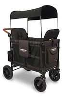 WonderFold W2 Luxe 2-Passenger Multifunctional Stroller Wagon in Volcanic Black at Nordstrom