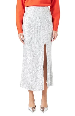 Endless Rose Sequin Midi Skirt at Nordstrom,