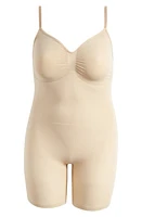 SKIMS Seamless Sculpt Mid Thigh Bodysuit at Nordstrom,