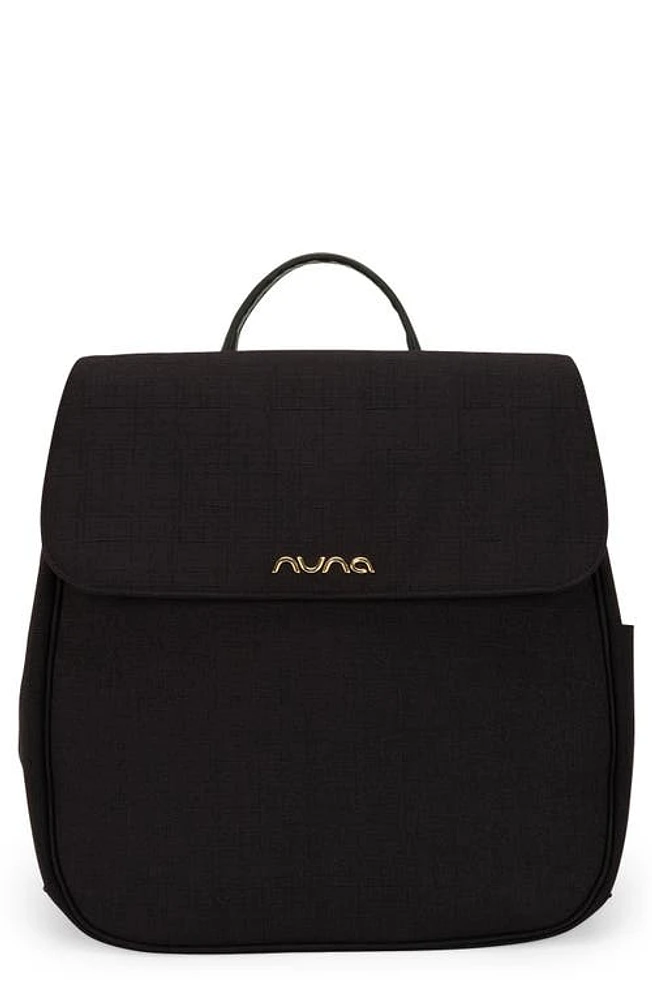 Nuna Diaper Changing Backpack & Insulated Bottle Case in Caviar at Nordstrom