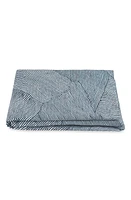 Matouk Luca 500 Thread Count Fitted Sheet in Navy at Nordstrom