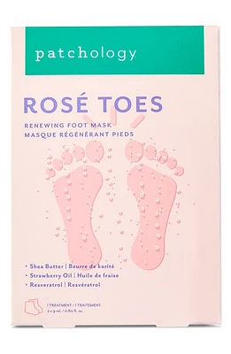 Patchology Rosé Toes Foot Mask at Nordstrom