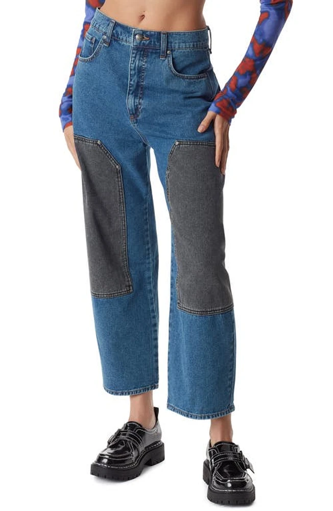 Circus NY by Sam Edelman Carpenter Barrel Straight Leg Ankle Jeans Balance Beam at Nordstrom,