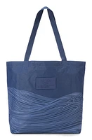 Aloha Collection Sea Reversible Splash Proof Tote in Current On Navy at Nordstrom