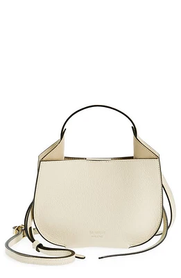 Ree Projects Mini Helene Leather Hobo Bag in Beige at Nordstrom