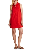 vineyard vines Sleeveless Cotton Popover Minidress at Nordstrom,