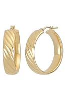 Bony Levy 14K Gold Hoop Earrings in 14K Yellow Gold at Nordstrom