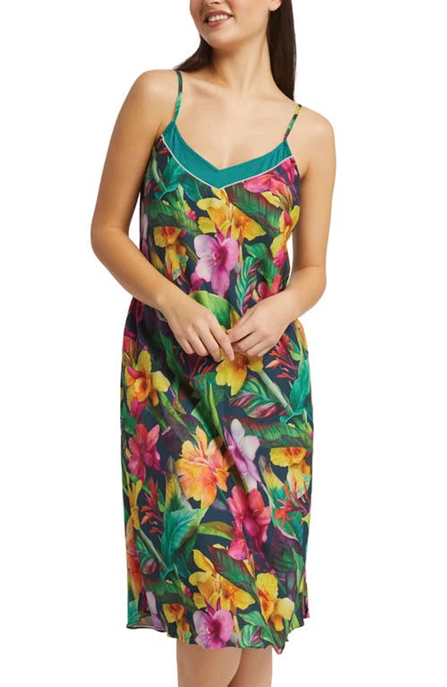 INEJ Botanica Nightgown Botanical Print at Nordstrom,