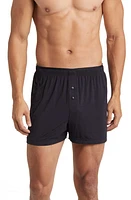 2(x)ist Knit Modal Boxers in Black Beauty at Nordstrom, Size Small