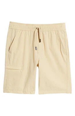 zella Kids' Hybrid Golf Shorts Beige Khaki at