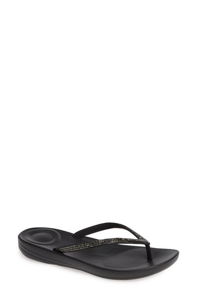 FitFlop iQushion Splash Crystal Flip Flop at Nordstrom,