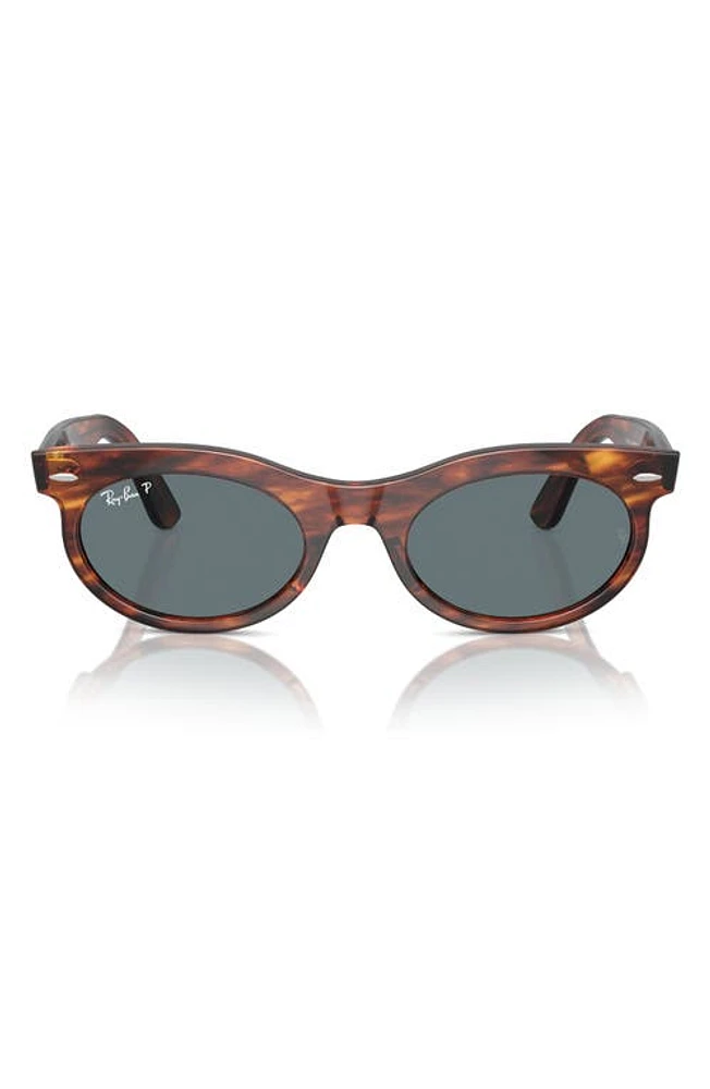 Ray-Ban Wayfarer Transitions 50mm Oval Sunglasses in Striped Havana at Nordstrom