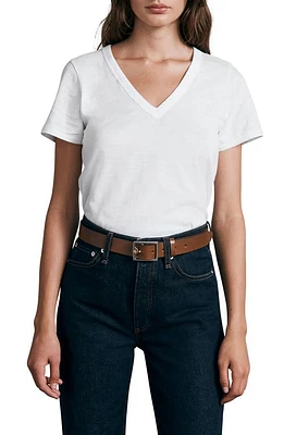 rag & bone The Vee Slub Cotton T-Shirt at Nordstrom,