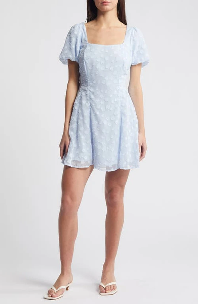 All Favor Minidress Blue at Nordstrom,