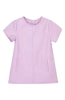 Habitual Kids Faux Leather Dress Lavender at Nordstrom,