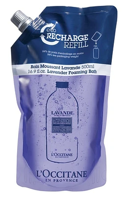 L'Occitane Lavender Foaming Bath Soap Refill at Nordstrom