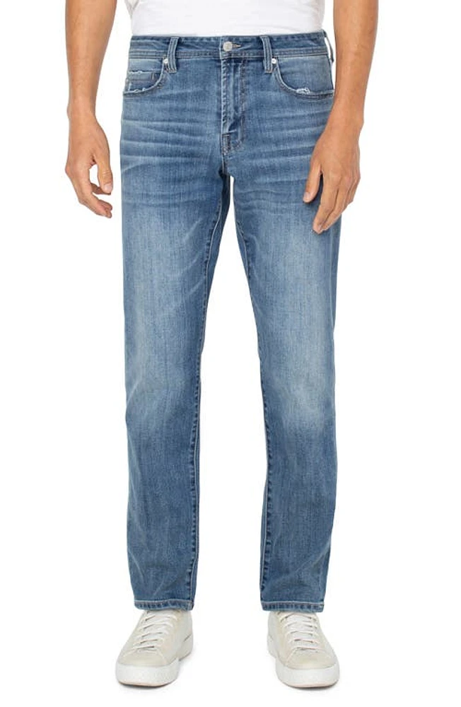 Liverpool Los Angeles Regent Relaxed Straight Leg Jeans in Ridgemont at Nordstrom, Size 40 X 30