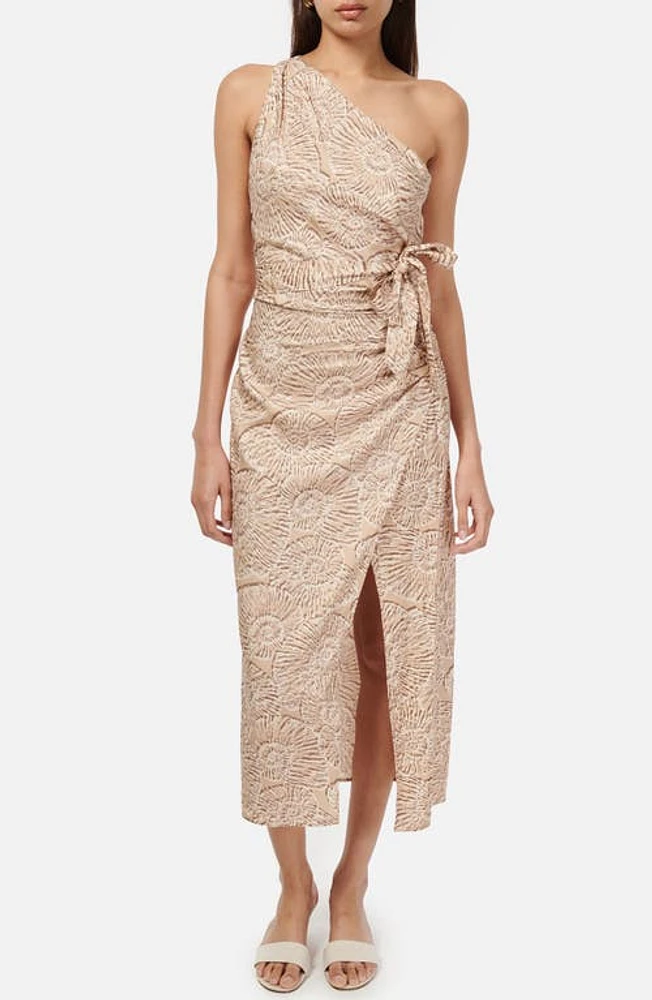 CAMI NYC Nanu Paisley One-Shoulder Sheath Dress Shell at Nordstrom,