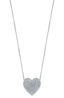 Bony Levy Pavé Diamond Heart Pendant Necklace in 18K Gold at Nordstrom