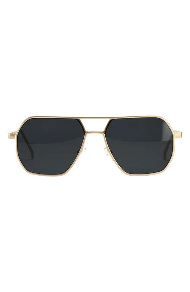 Fifth & Ninth Nola 58mm Polarized Aviator Sunglasses in /Gold at Nordstrom