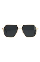 Fifth & Ninth Nola 58mm Polarized Aviator Sunglasses in /Gold at Nordstrom