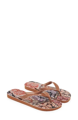 Havaianas x Farm Rio Flip Flop Rust at Nordstrom,