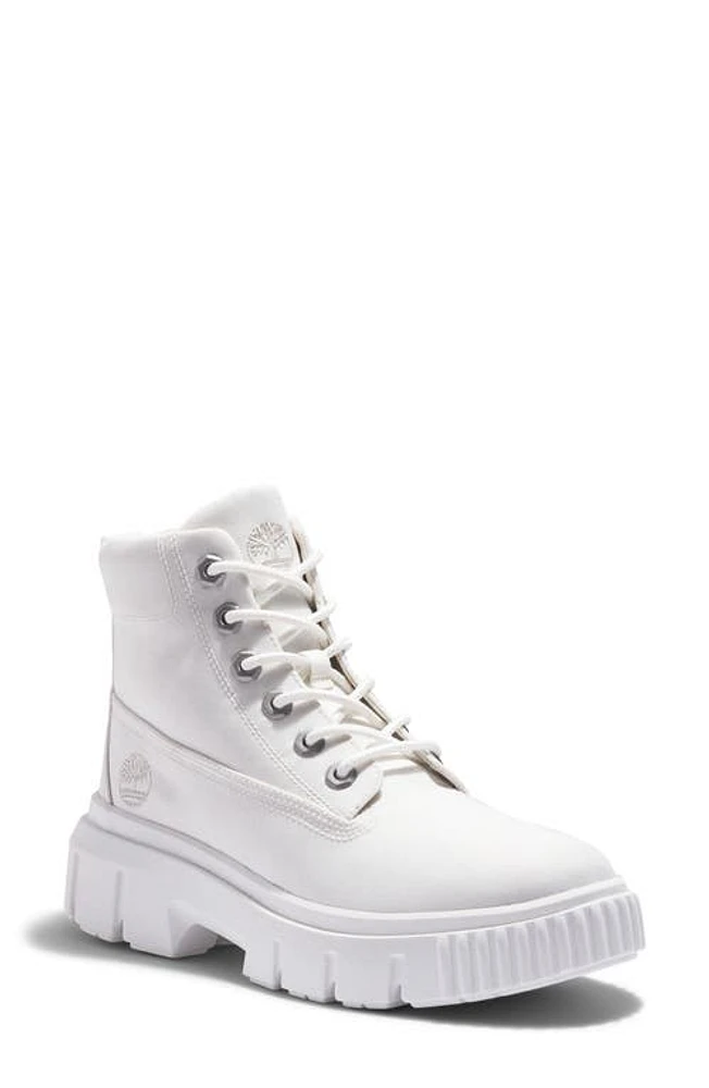 Timberland Greyfield Waterproof Leather Boot in Blanc De Blanc at Nordstrom, Size 8.5