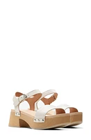 Clarks(r) Sivanne Bay Ankle Strap Platform Sandal in Interest at Nordstrom