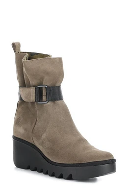 Fly London Blit Platform Wedge Bootie at Nordstrom,