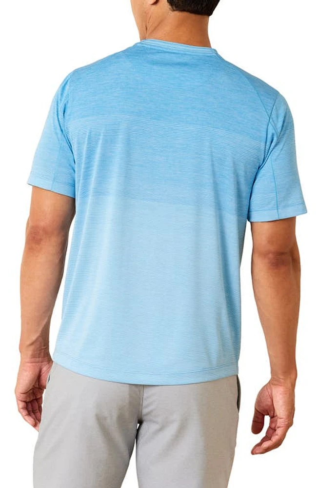 Tommy Bahama Tropic Ombré Jersey T-Shirt in Infinity Pool at Nordstrom, Size Large