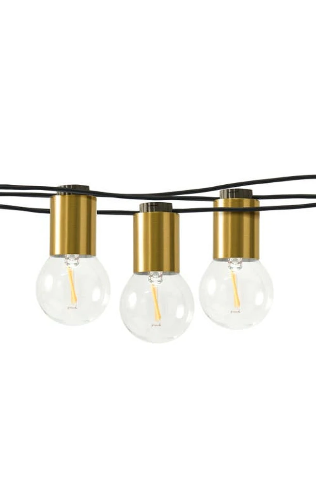 Brightech Glow Globe LED String Lights in Brass at Nordstrom