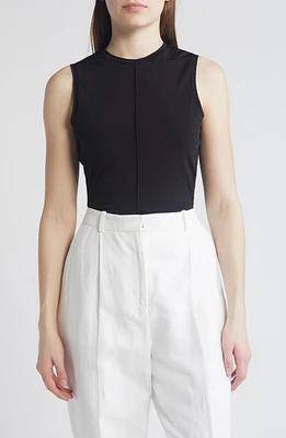 Ted Baker London Aimee Slinky Jersey Sleeveless Top Black at Nordstrom,