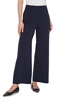 Lyssé Erin High Waist Ankle Wide Leg Ponte Pants at Nordstrom,