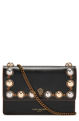 Kurt Geiger London Mini Shoreditch Studs Crossbody Bag in Black/comb at Nordstrom