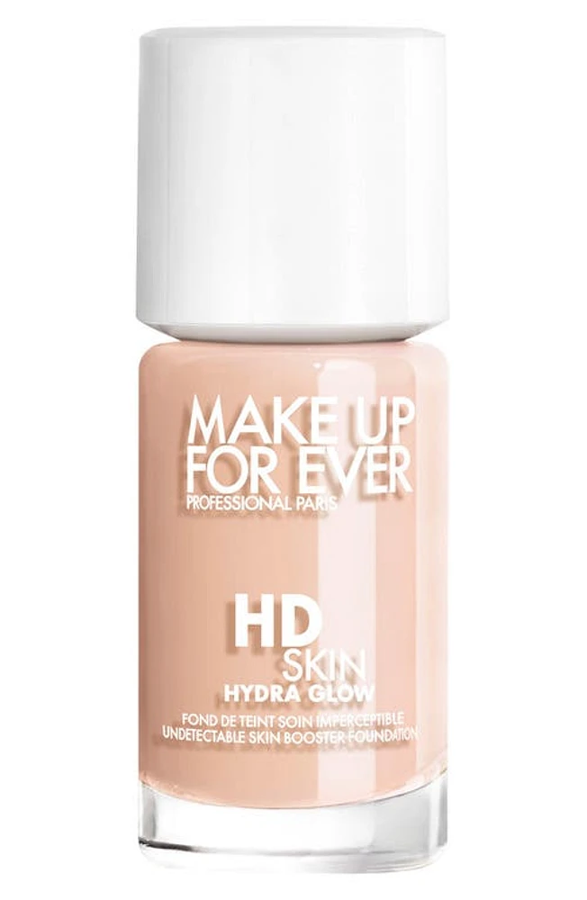 Make Up For Ever HD Skin Hydra Glow Skin Care Foundation with Hyaluronic Acid in 1N06 - Porcelain at Nordstrom