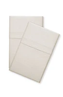 Nate Home by Nate Berkus Signature 400-Thread Count Percale Pillowcase Set in Parchment (Lt. Beige) at Nordstrom