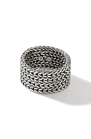 John Hardy Classic Chain Band Ring in Silver at Nordstrom